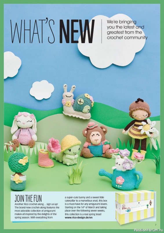 Вязаные проекты крючком в журнале «Crochet Now №119 2025»