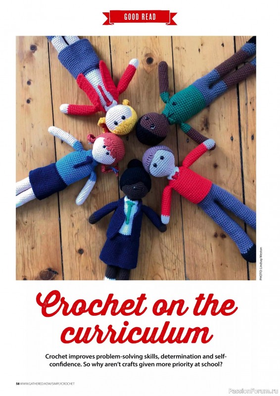 Вязаные проекты крючком в журнале «Simply Crochet №164 2025»