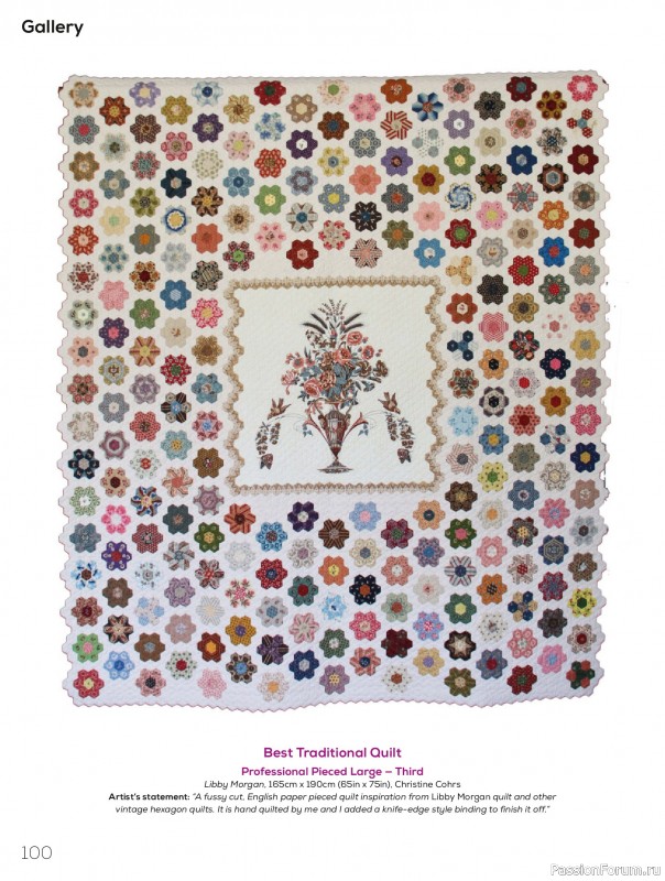 Коллекция проектов для рукодельниц в журнале «Quilters Companion №132 2025»