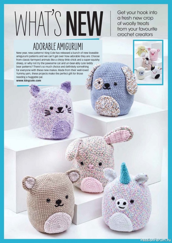 Вязаные проекты крючком в журнале «Crochet Now №104 2024»