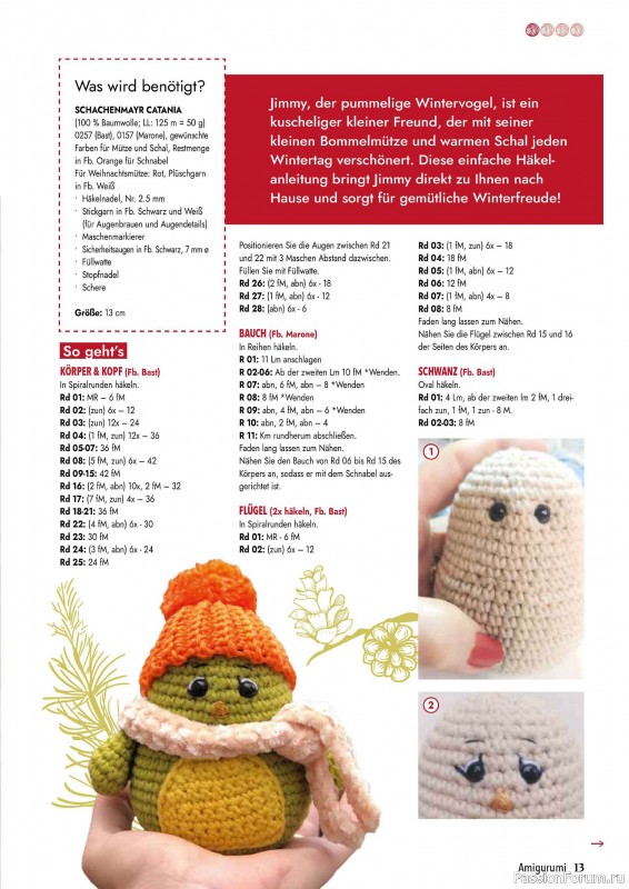 Вязаные проекты в журнале «Hakeln Best of Amigurumi №18 2024»