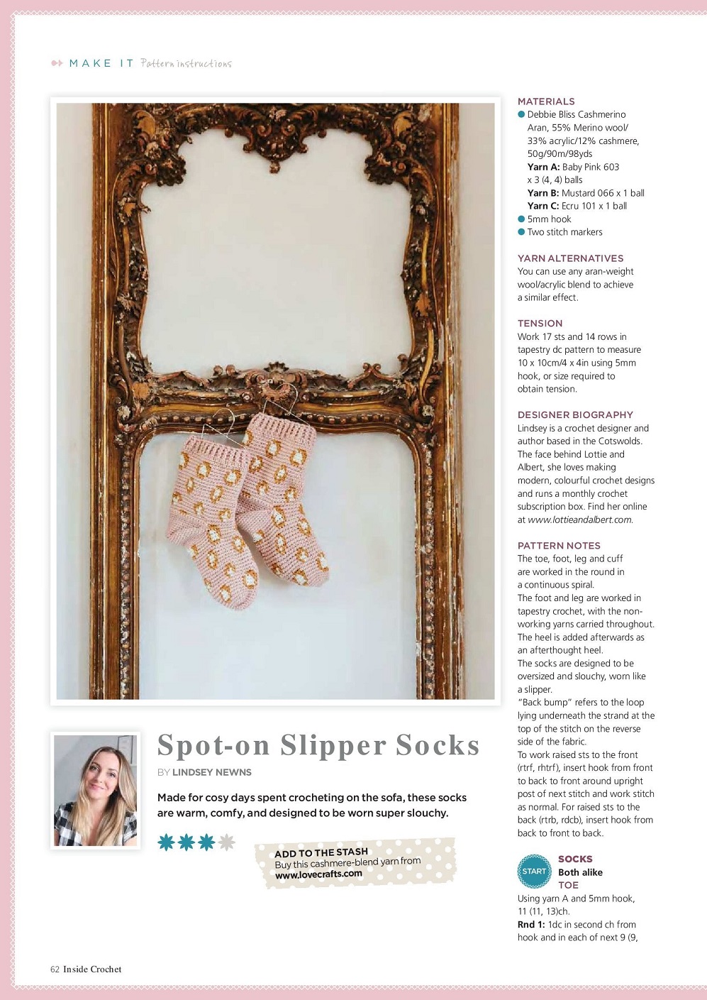 Вязаные модели одежды в журнале "Inside Crochet №144 2022"