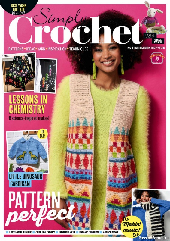 Вязаные проекты крючком в журнале &laquo;Simply Crochet №147 2024&raquo;