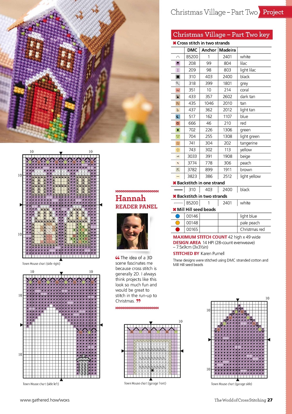 Журнал &quot;The World of Cross Stitching&quot; №313 2021