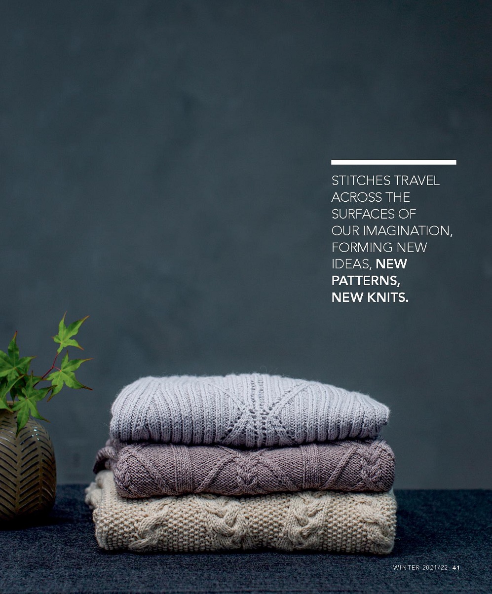 Журнал "Vogue Knitting Winter" 2021/2022. Коллекция трикотажной одежды