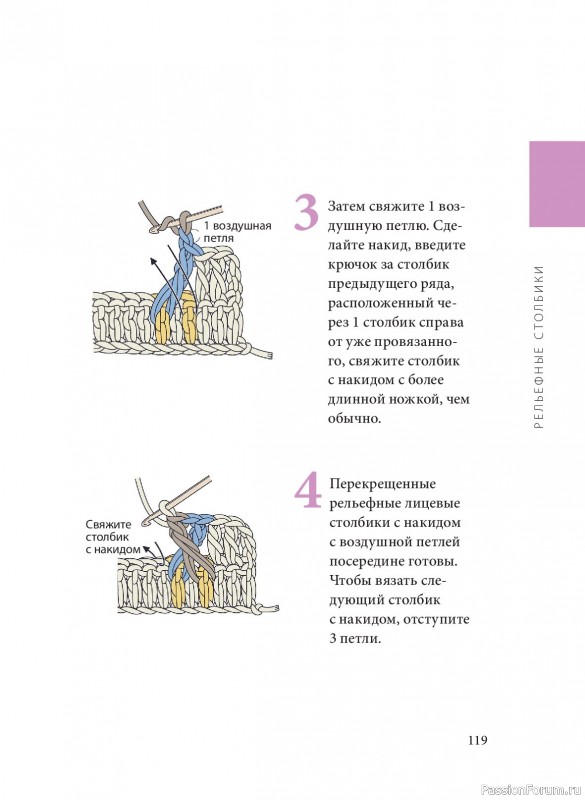 Вязаные проекты в книге «Вязание крючком. Полный японский справочник»