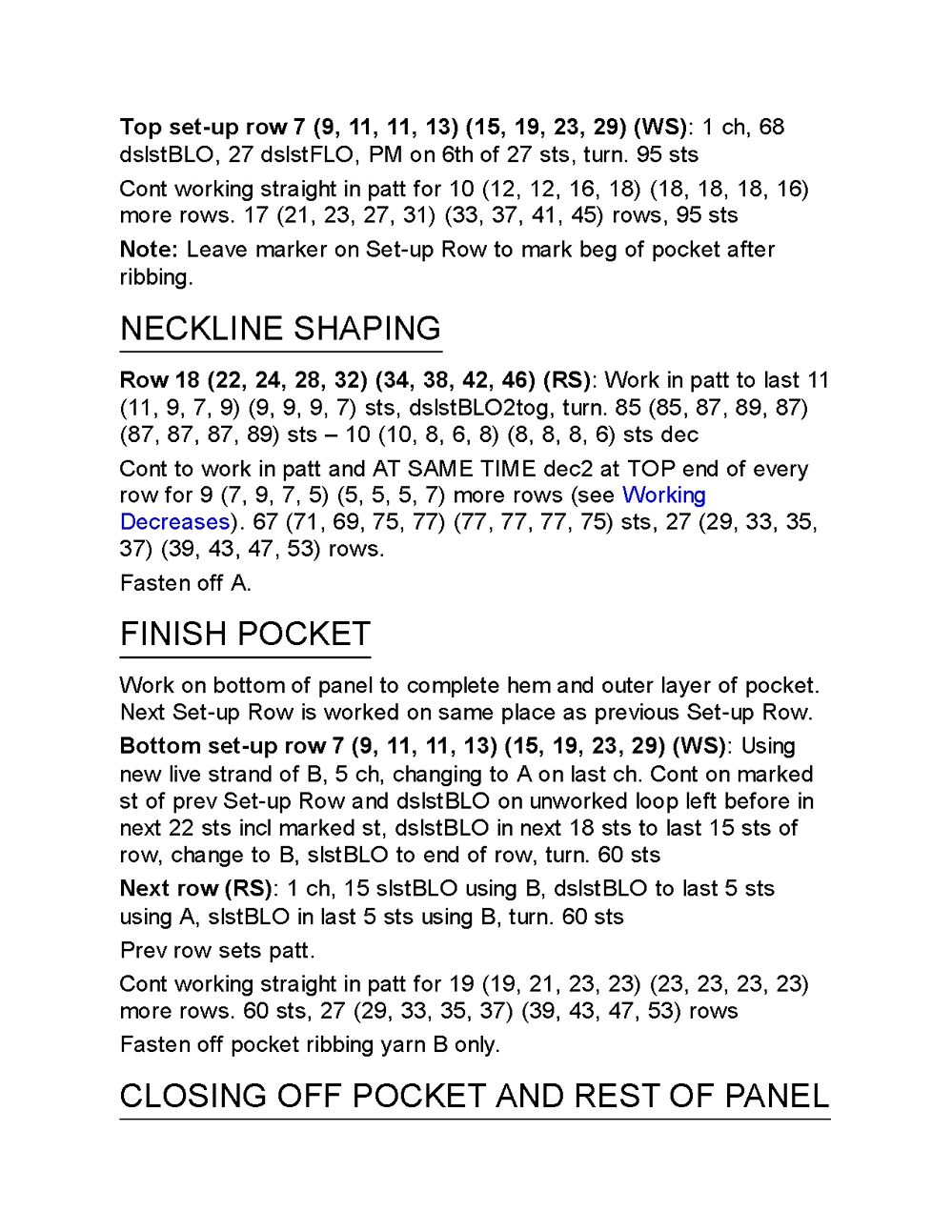 Коллекция проектов крючком в книге &laquo;Colorful Crochet Knitwear&raquo;
