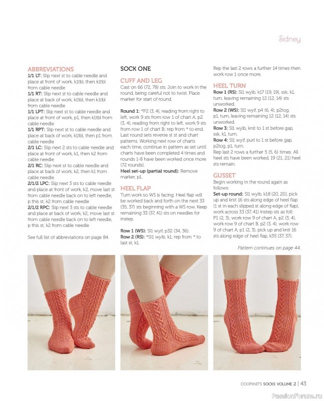 Коллекция моделей носков в книге «Coop Knits Socks: Volume 2»