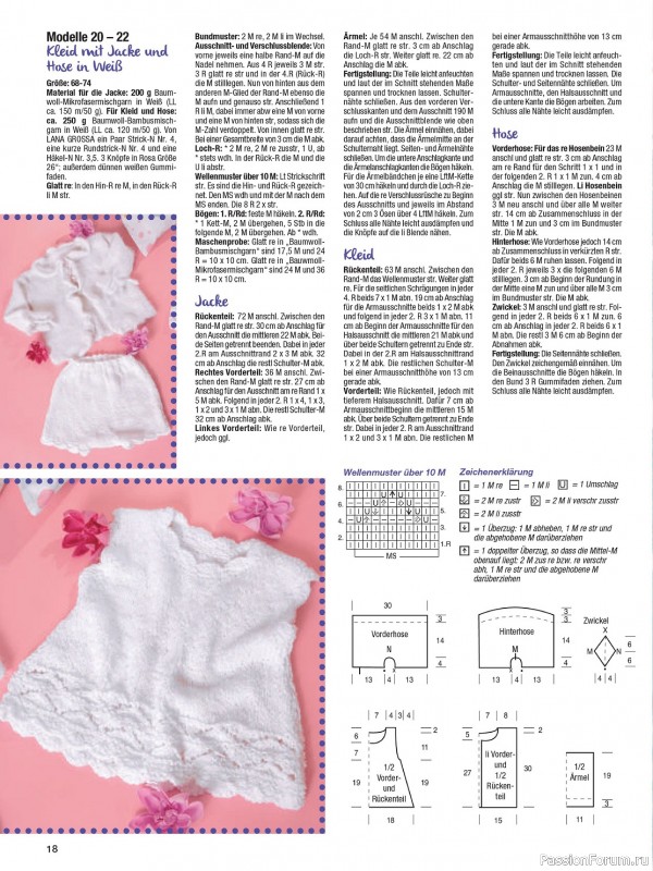 Вязаные модели для детей в журнале «Baby Strick - Februar 2024»