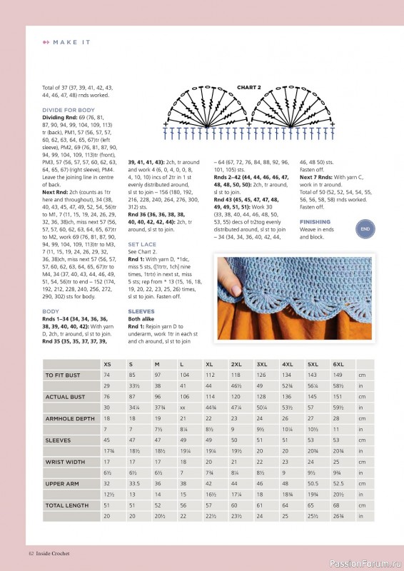 Вязаные проекты крючком в журнале «Inside Crochet №156 2023»