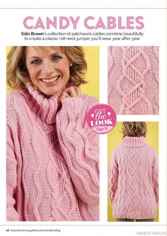 Вязаные проекты крючком в журнале «Simply Knitting №250 2024»