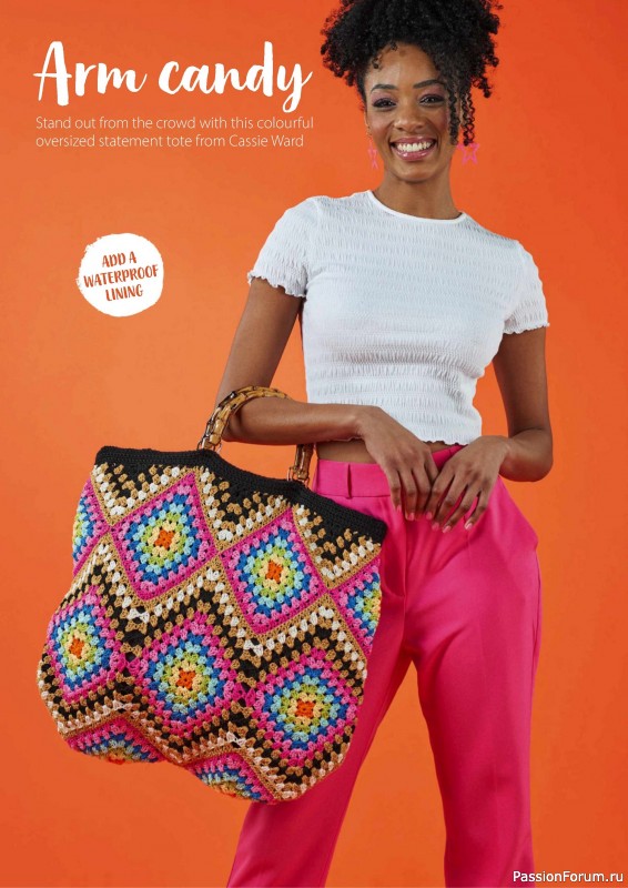Вязаные проекты крючком в журнале «Simply Crochet №153 2024»