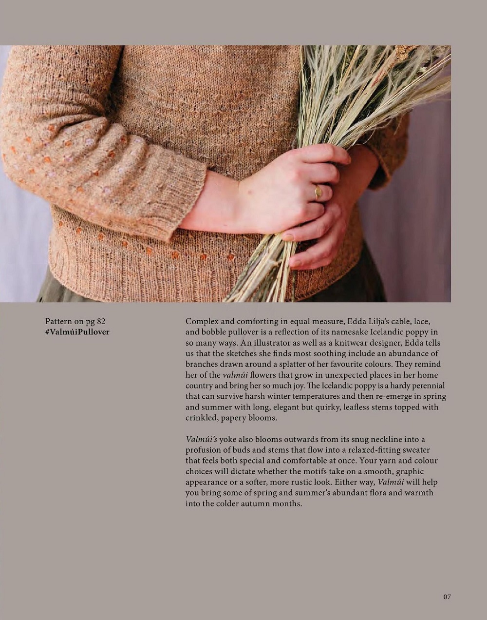 Вязаные модели в журнале «Pom Pom Quarterly №42 2022»