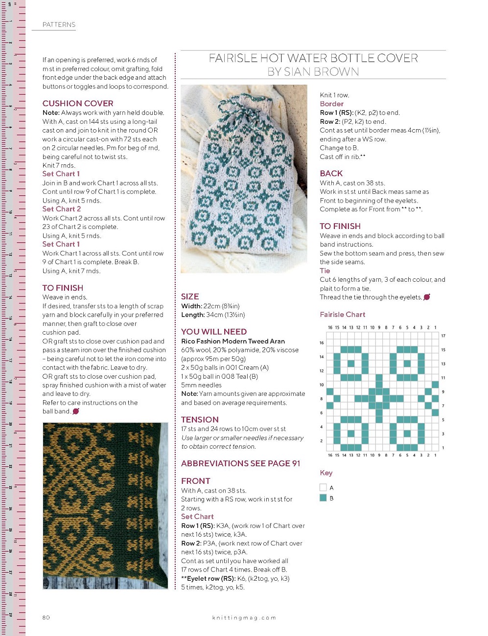 Модные вязаные изделия в журнале &quot;Knitting&quot; №225 2021