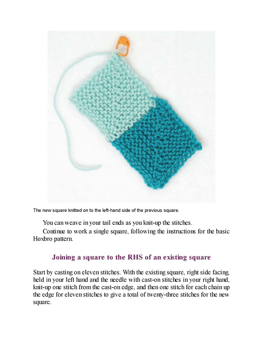 Patchwork Knitting