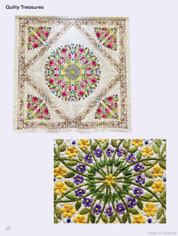 Коллекция проектов для рукодельниц в журнале «Quilters Companion №132 2025»