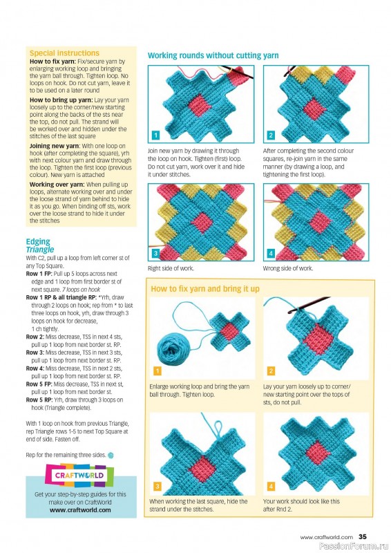 Вязаные проекты крючком в журнале «Crochet Now №108 2024»