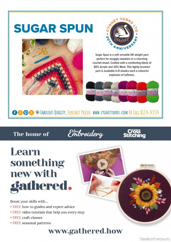 Вязаные проекты крючком в журнале «Simply Crochet №152 2024»