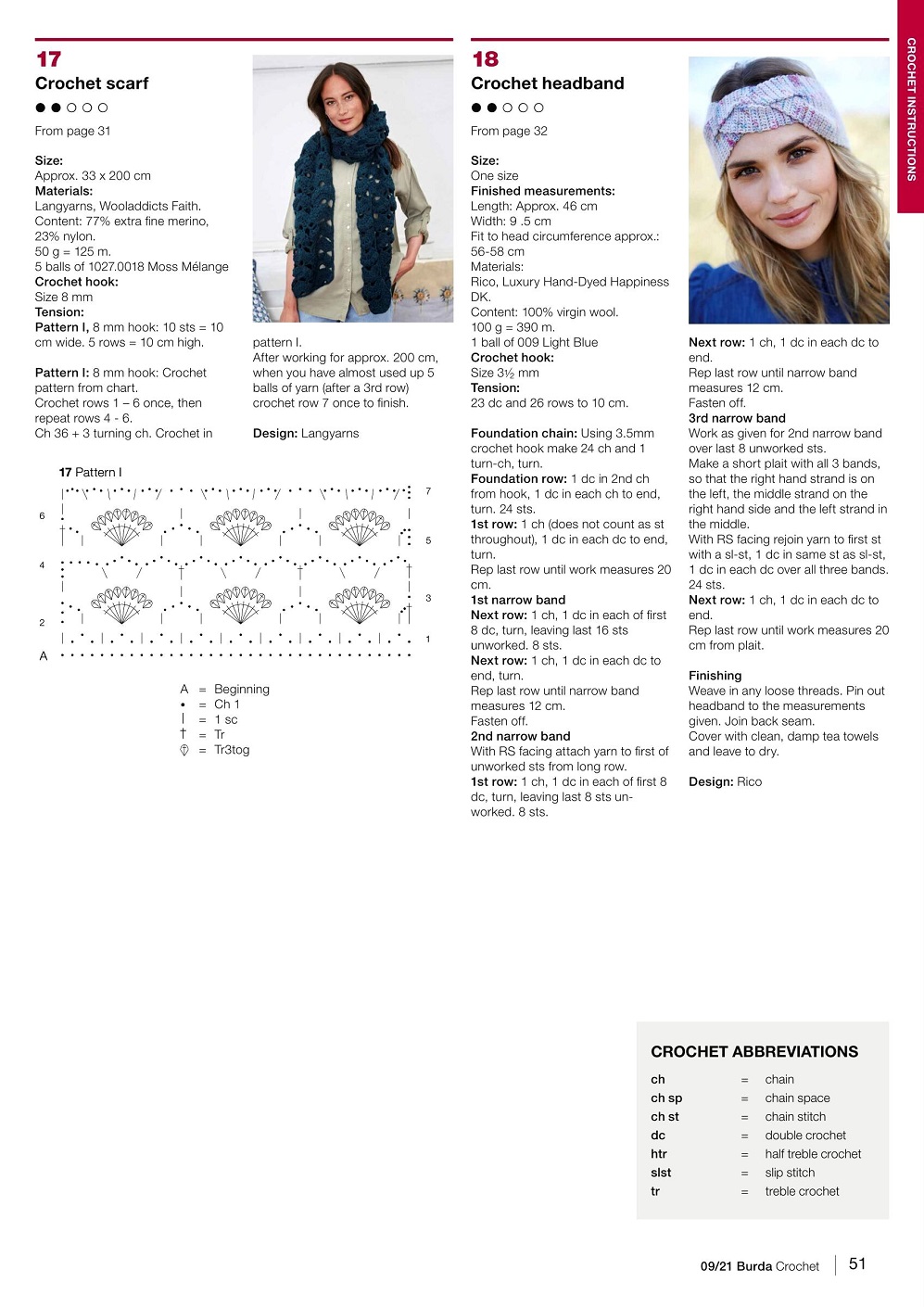 Журнал "Burda Crochet" №9 2021