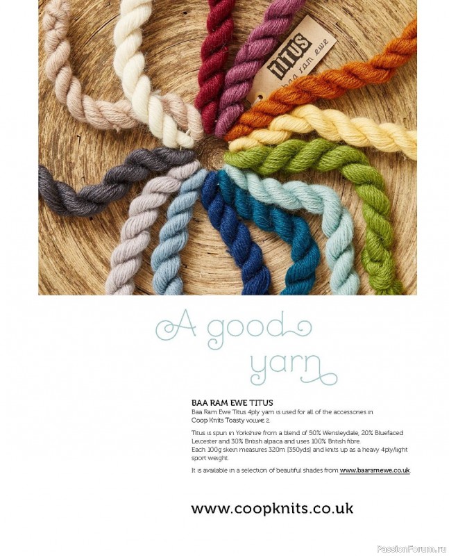 Коллекция моделей шапок в книге «Coop Knits Toasty - Volume 1-2»