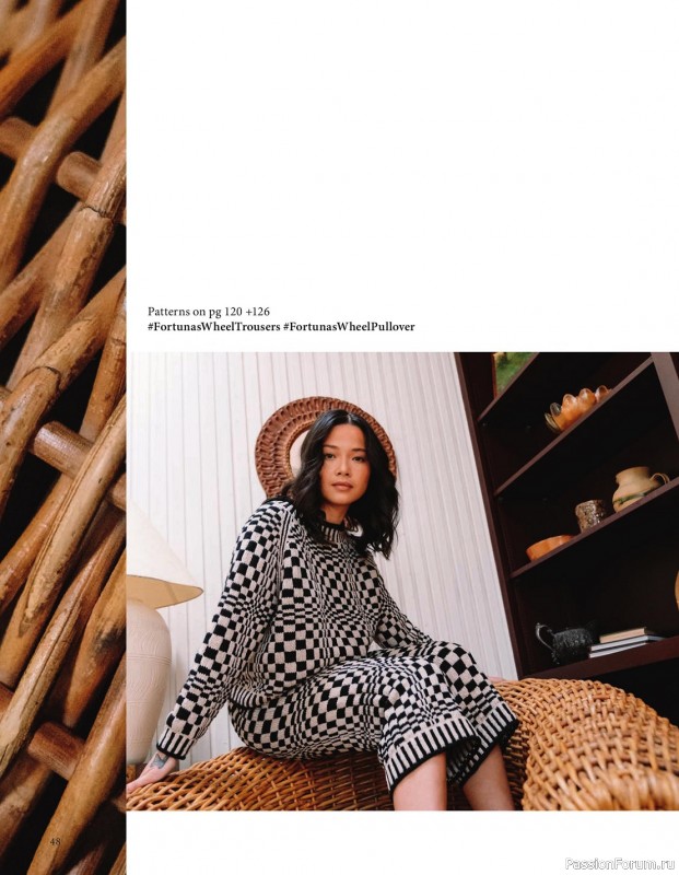 Вязаные модели спицами в журнале «Pom Pom Quarterly №48 2024»