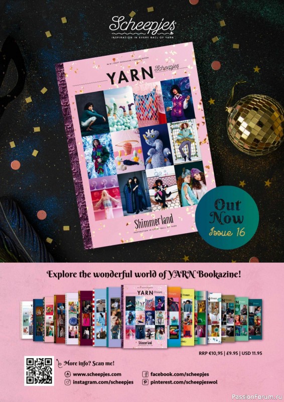 Вязаные проекты крючком в журнале «Simply Crochet №141 2023»