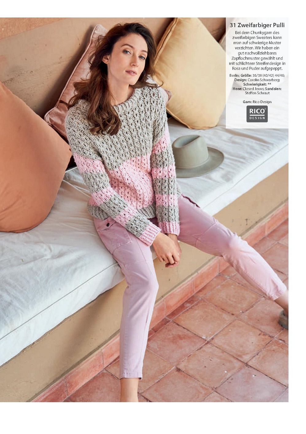 Стильные моделеи в журнале"Verena Stricktrends №1 2022"