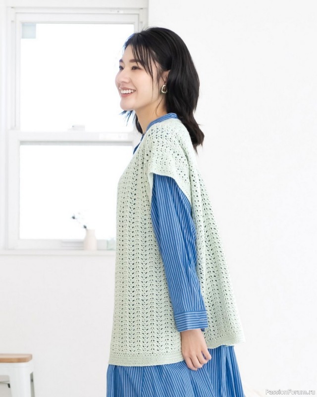 Вязаные модели в журнале «Knit Ange - Spring 2024»