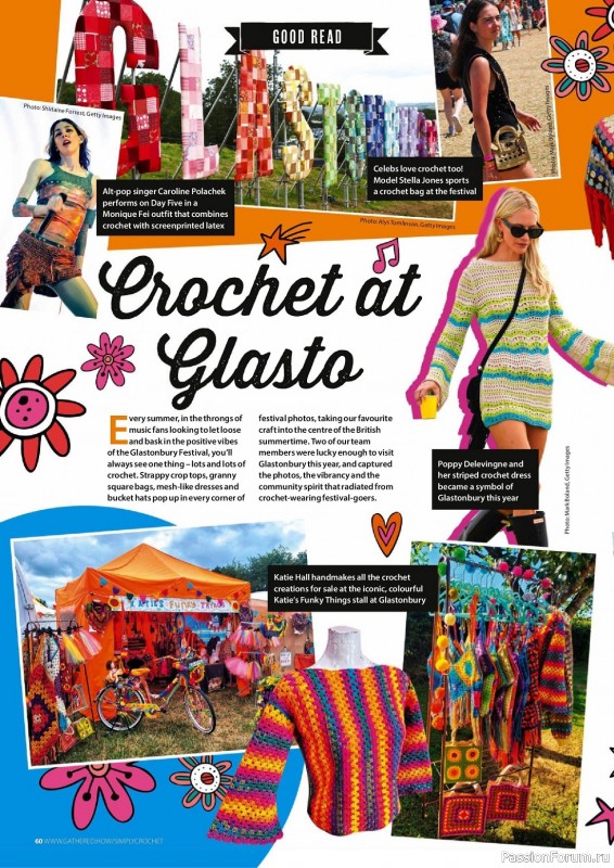 Вязаные проекты крючком в журнале «Simply Crochet №139 2023»