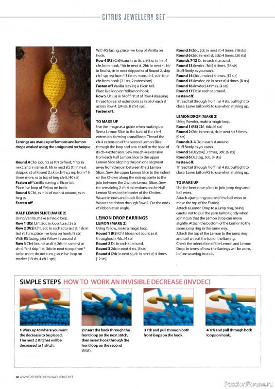 Вязаные проекты крючком в журнале «Simply Crochet №150 2024»