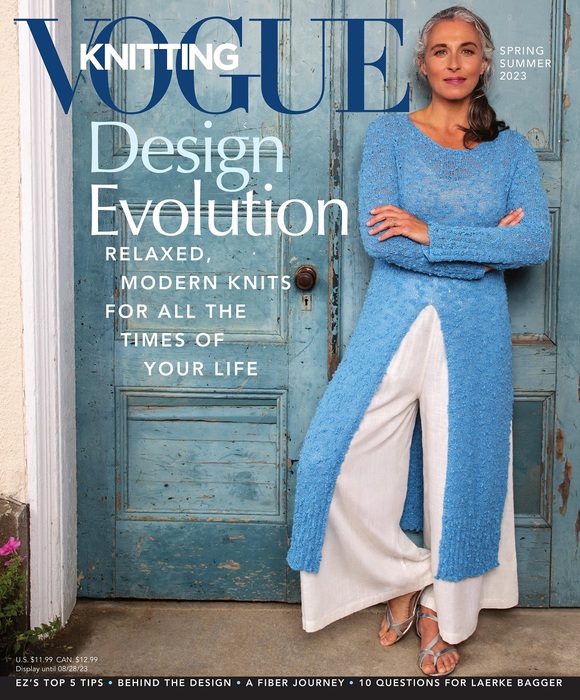 Вязаные модели в журнале &laquo;Vogue Knitting &ndash; Spring-Summer 2023&raquo;