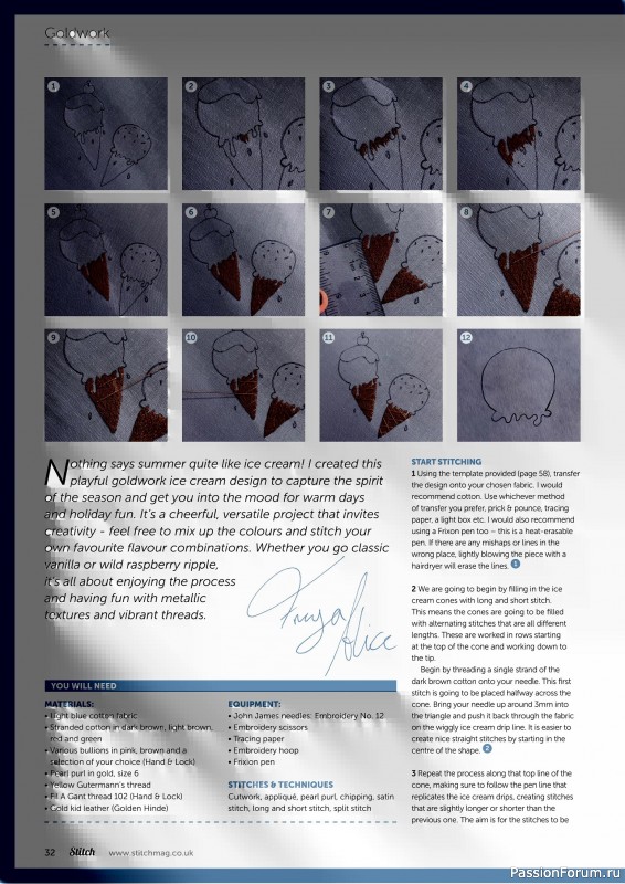 Коллекция проектов для рукодельниц в журнале «Stitch Magazine №156 2025»