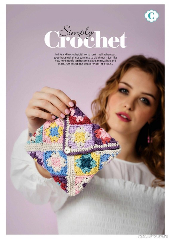 Вязаные проекты крючком в журнале « Simply Crochet №133 2023»