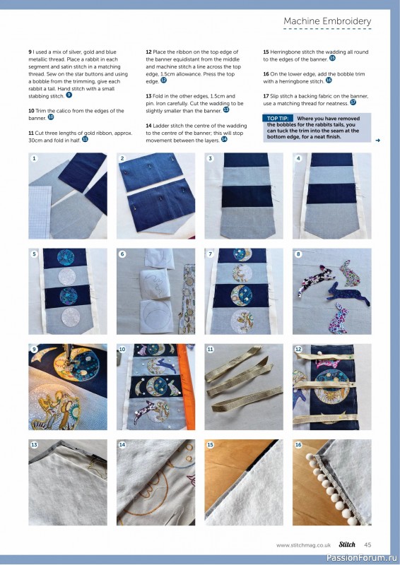Коллекция проектов для рукодельниц в журнале «Stitch Magazine №156 2025»