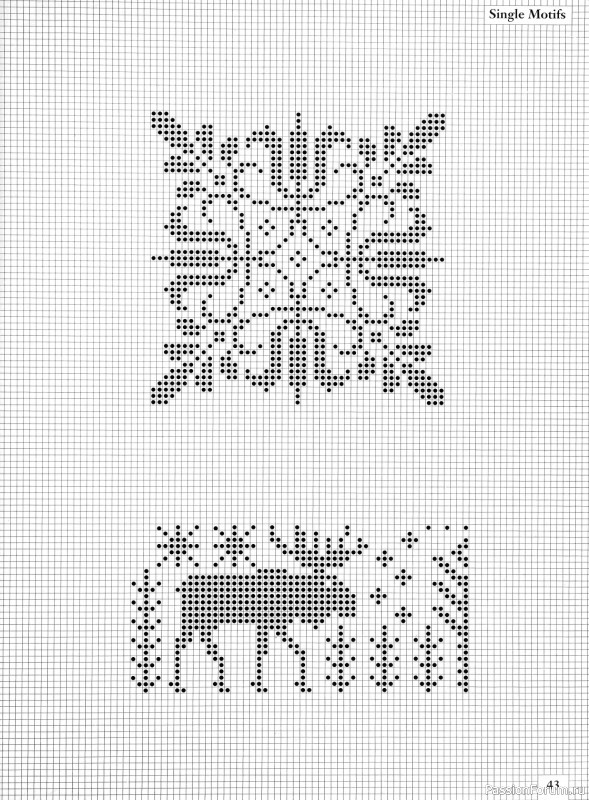Коллекция узоров в книге «Charts for Colour Knitting»