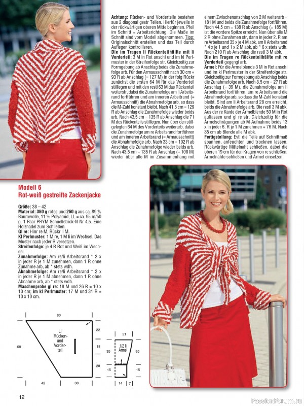 Вязаные модели в журнале «Sandra Sonderheft SA297 2025»