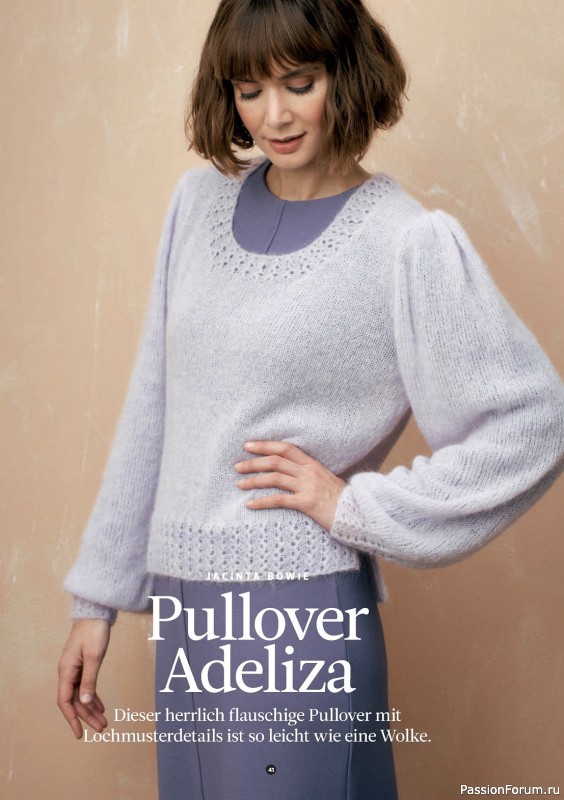 Вязаные модели в журнале «The Knitter №68 2024»