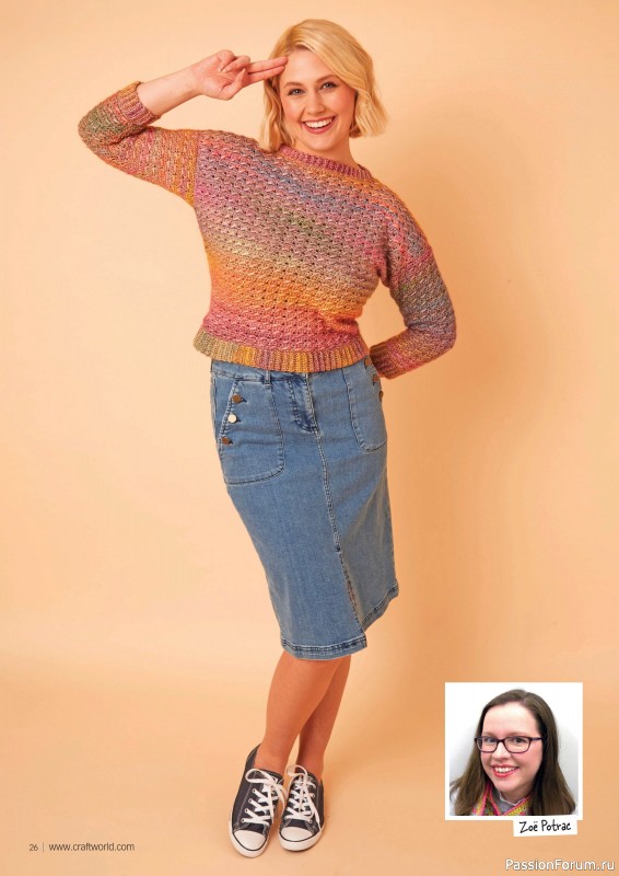 Вязаные проекты крючком в журнале «Crochet Now №110 2024»