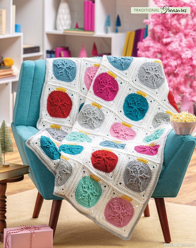 Вязаные проекты крючком в журнале «Crochet World - Late Autumn 2024»