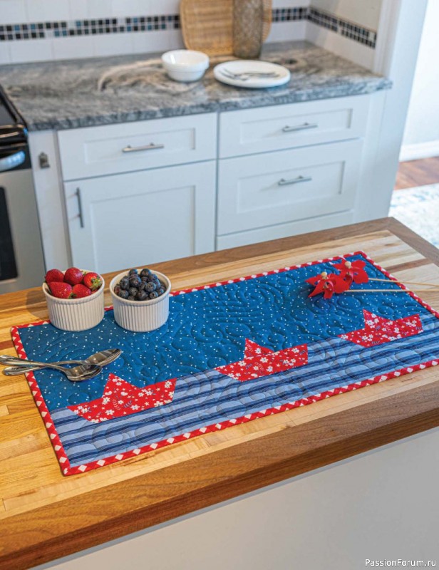 Коллекция проектов для рукодельниц в журнале «Fons & Porter’s Love Of Quilting - Summer 2025»