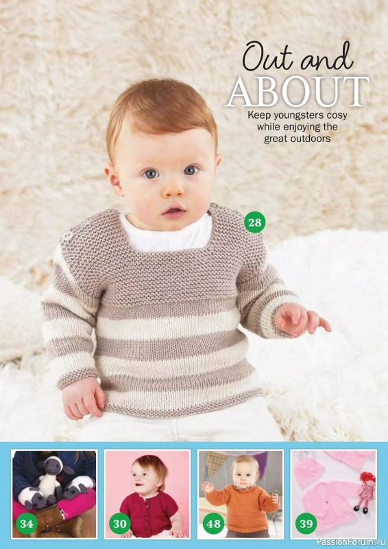 Вязаные модели для детей в журнале «Precious Knits for Baby»