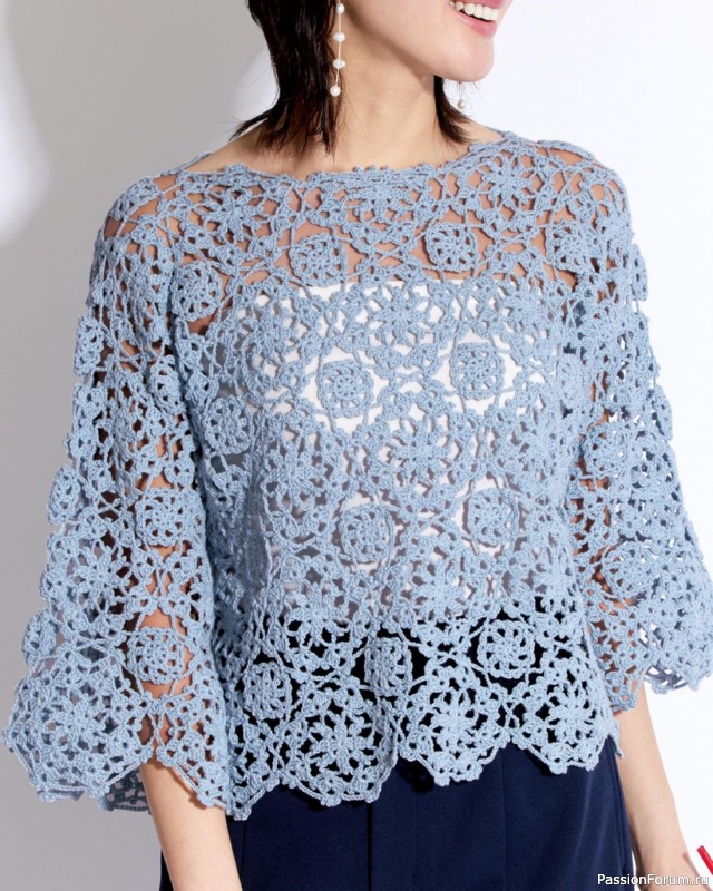 Вязаные модели в журнале «Knit Ange - Spring-Summer 2023»