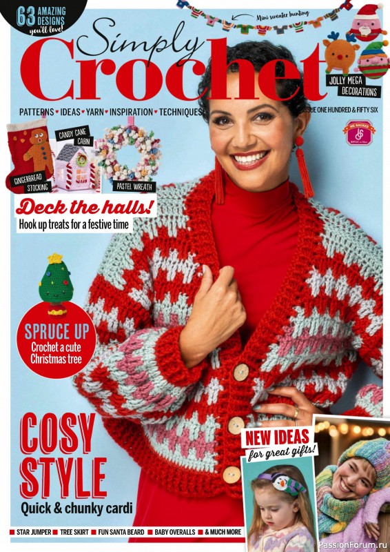 Вязаные проекты крючком в журнале &laquo;Simply Crochet №156 2024&raquo;