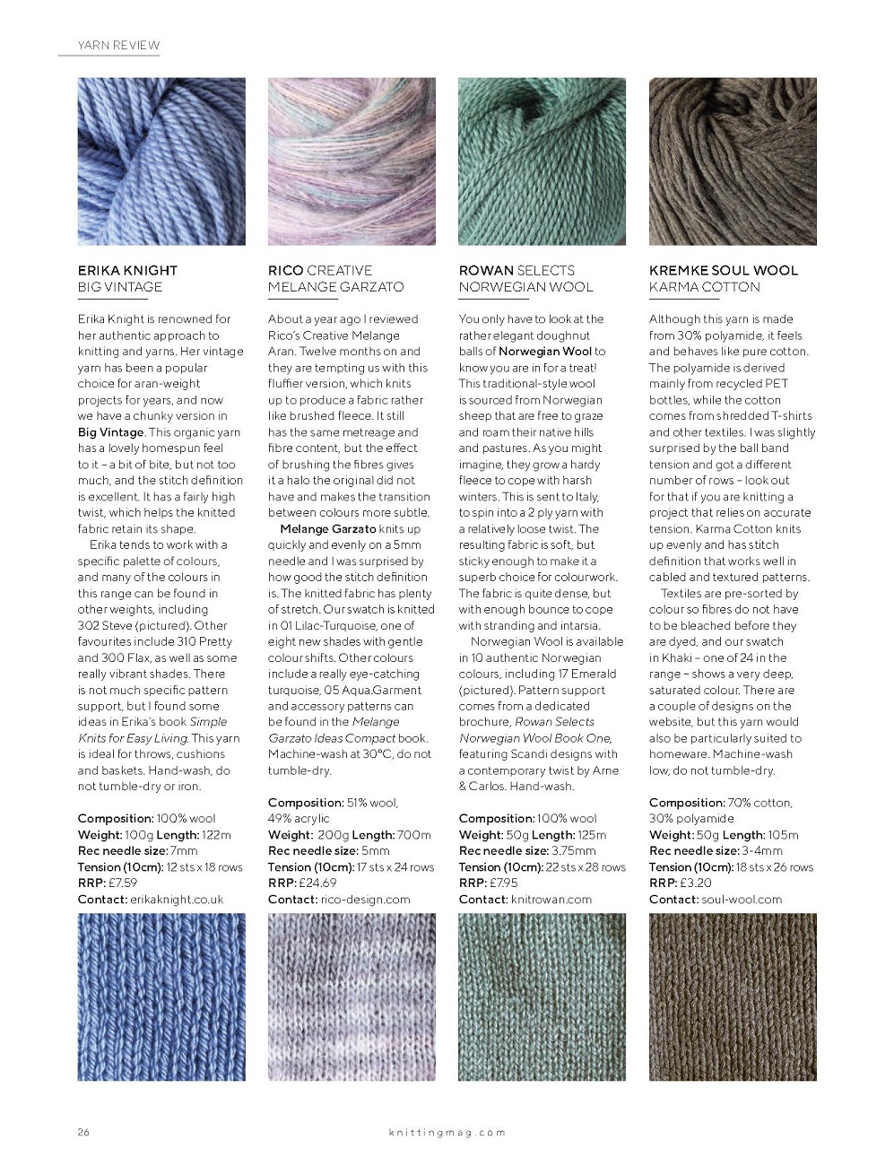 Модные вязаные изделия в журнале &quot;Knitting&quot; №225 2021