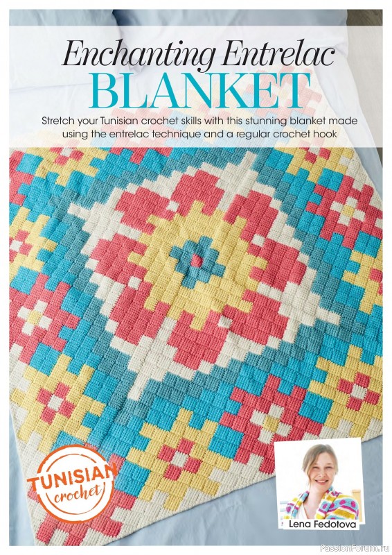 Вязаные проекты крючком в журнале «Crochet Now №108 2024»
