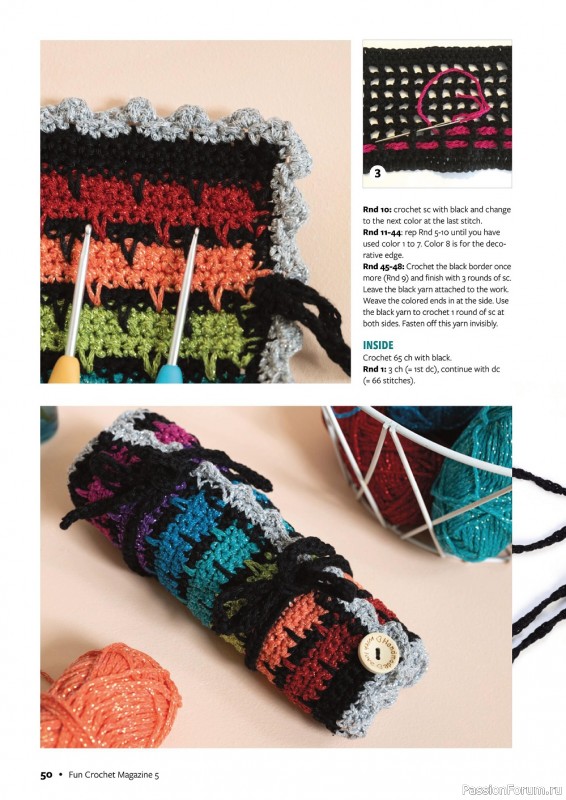 Вязаные проекты крючком в журнале «Fun Crochet №5 2022»
