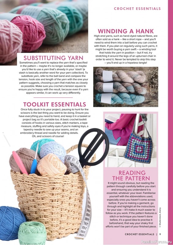 Вязаные проекты крючком в журнале «Simple Crochet Patterns - 1st Edition 2025»