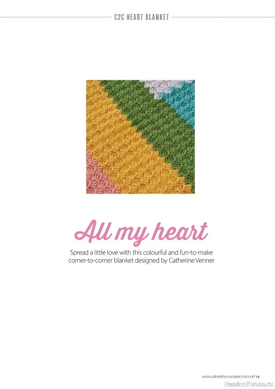 Вязаные проекты крючком в журнале «Simply Crochet №144 2023»