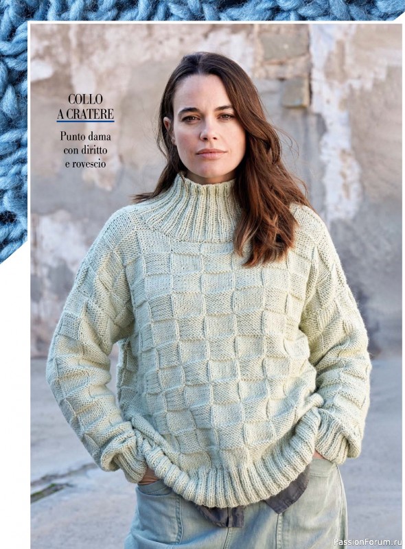 Вязаные модели в журнале «Piu Maglia №38 2023»