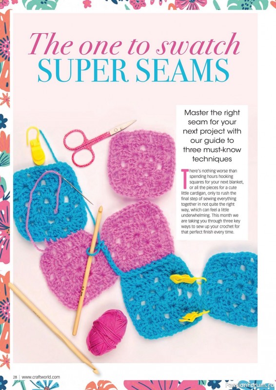 Вязаные проекты крючком в журнале «Crochet Now №83 2022»